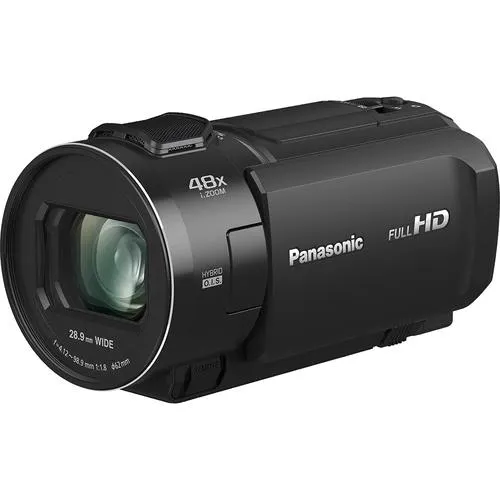 Panasonic Full HD 1080p 24X Optical Zoom Lightweight Camcorder (HC-V900) - Open Box