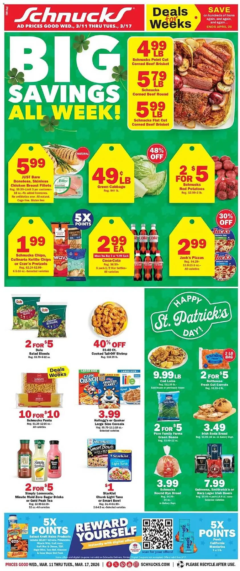 Weekly ad Schnucks weekly ad from March 11 to March 18 2026 - Page 1