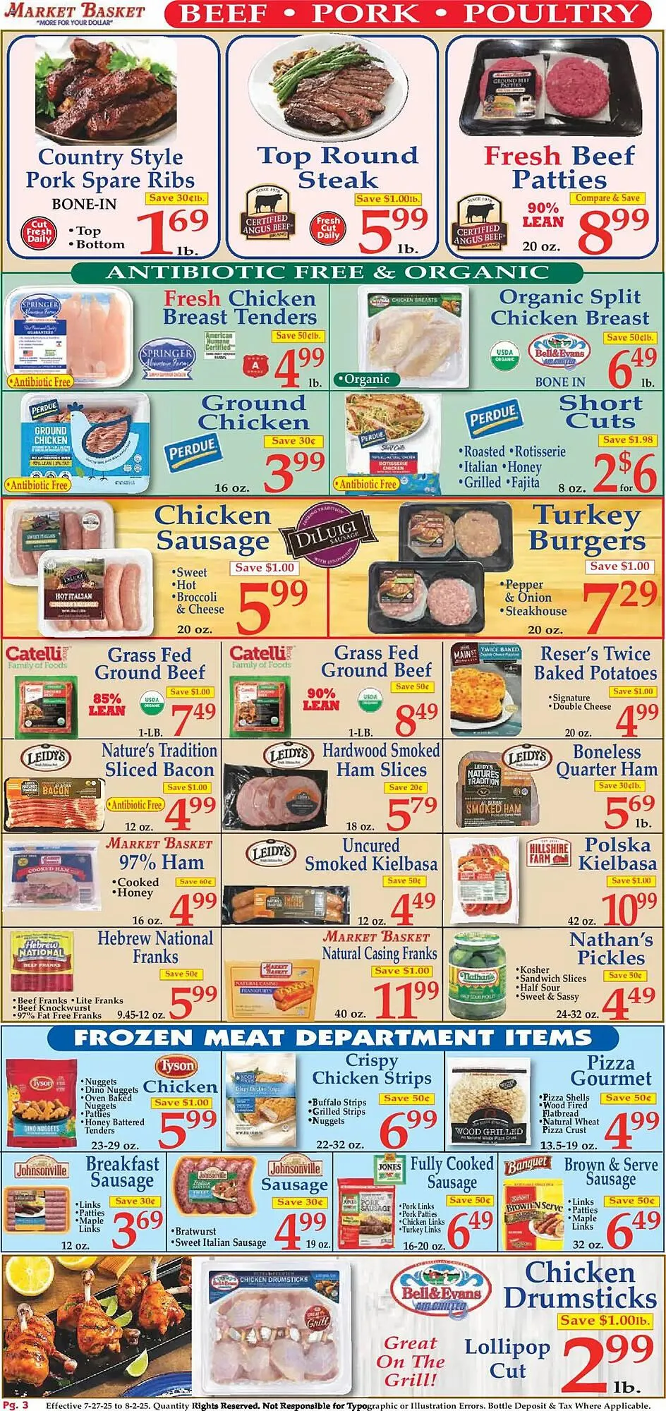 Weekly ad Market Basket Weekly Ad from July 27 to August 3 2025 - Page 3