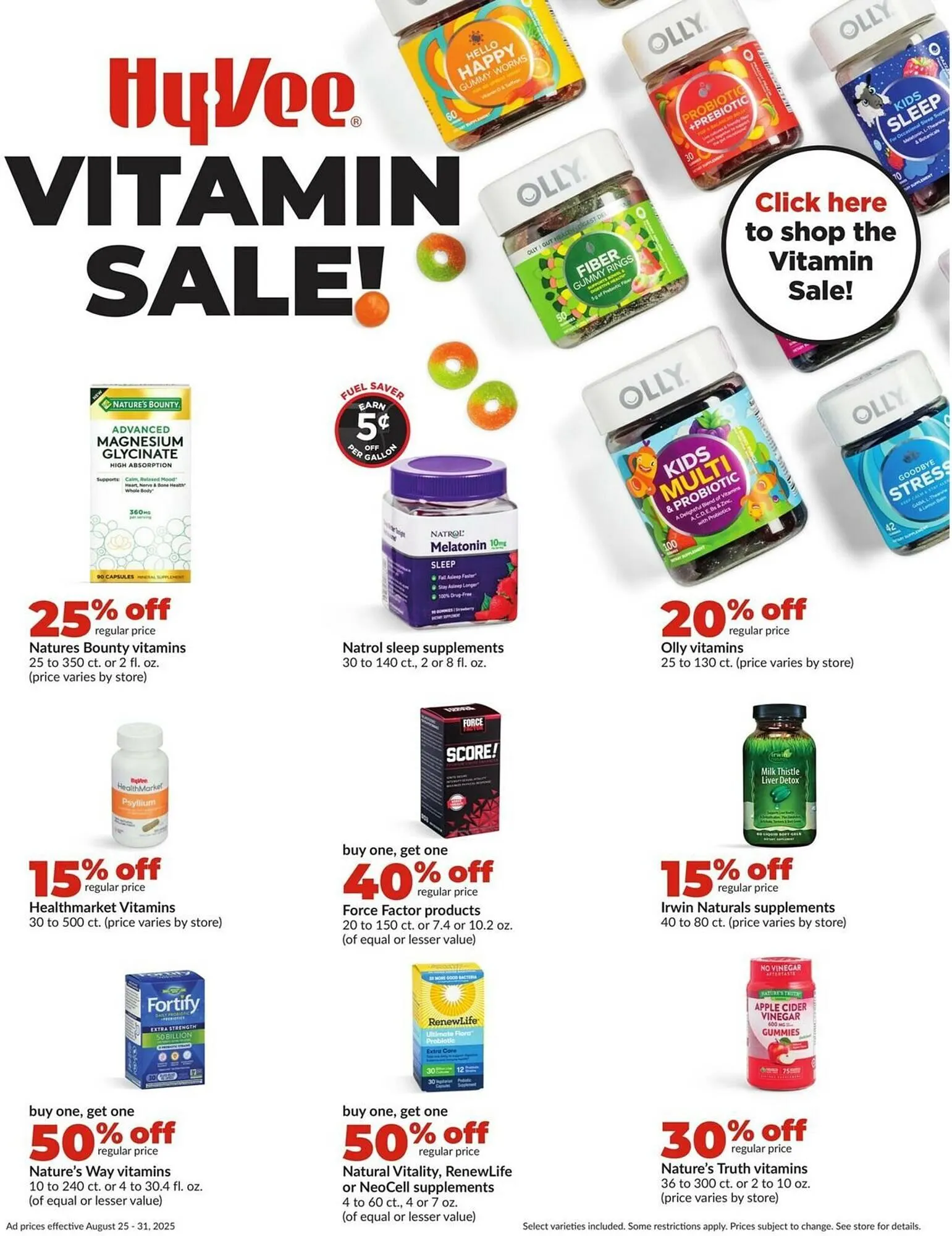 Weekly ad Hy-Vee Weekly Ad from August 25 to August 31 2025 - Page 34