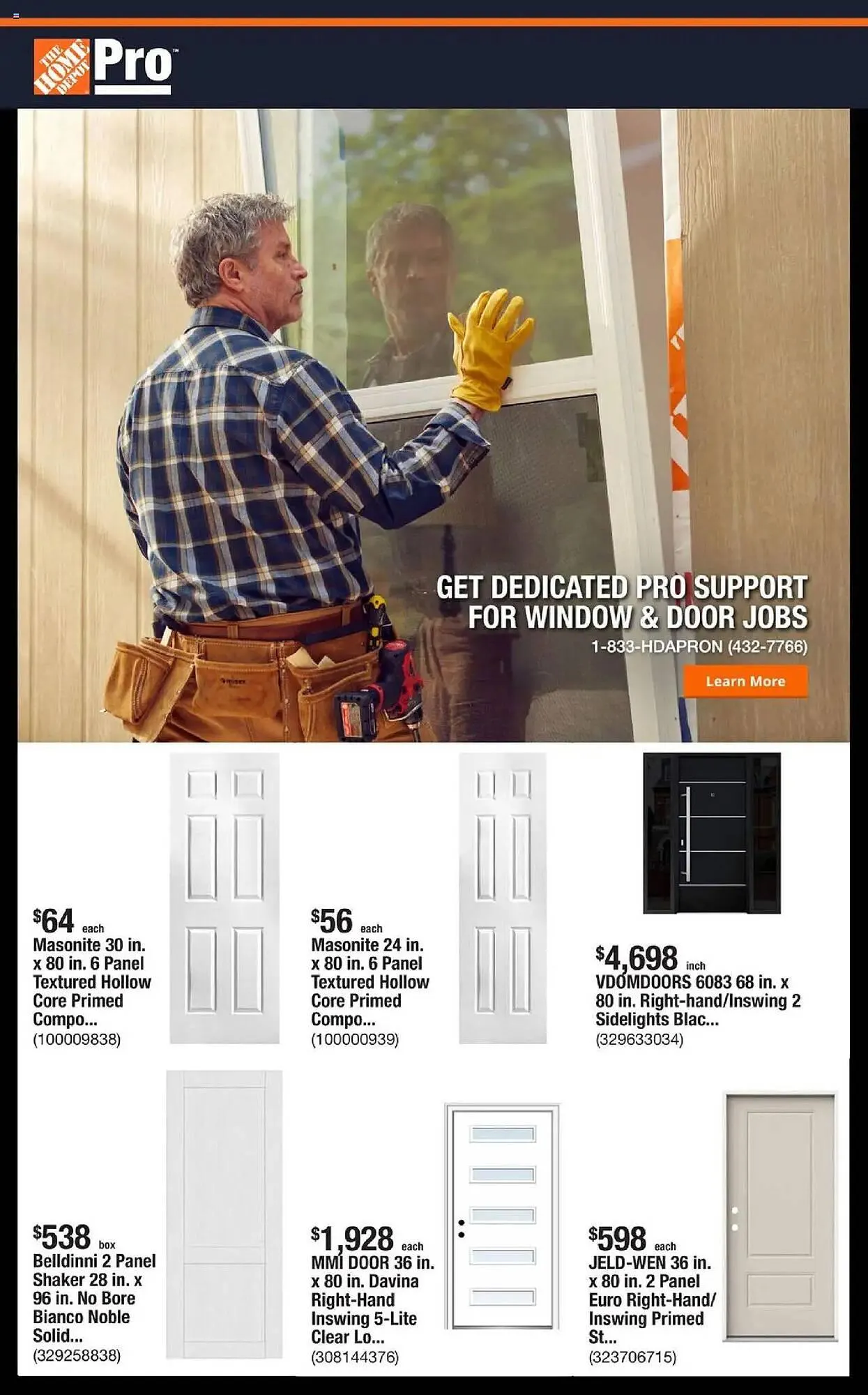Weekly ad The Home Depot flyer from September 15 to September 23 2025 - Page 1