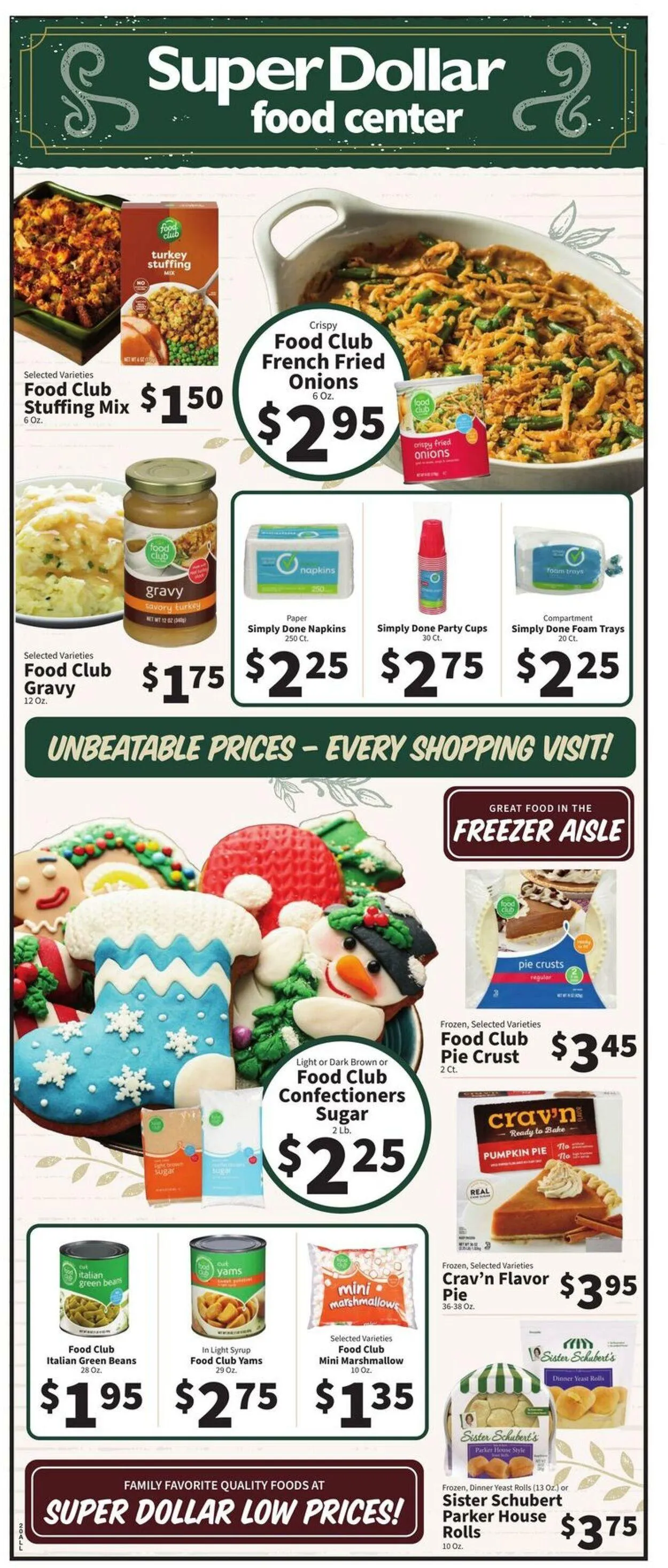 Weekly ad Super Dollar Food Center Current weekly ad from December 17 to December 24 2025 - Page 2