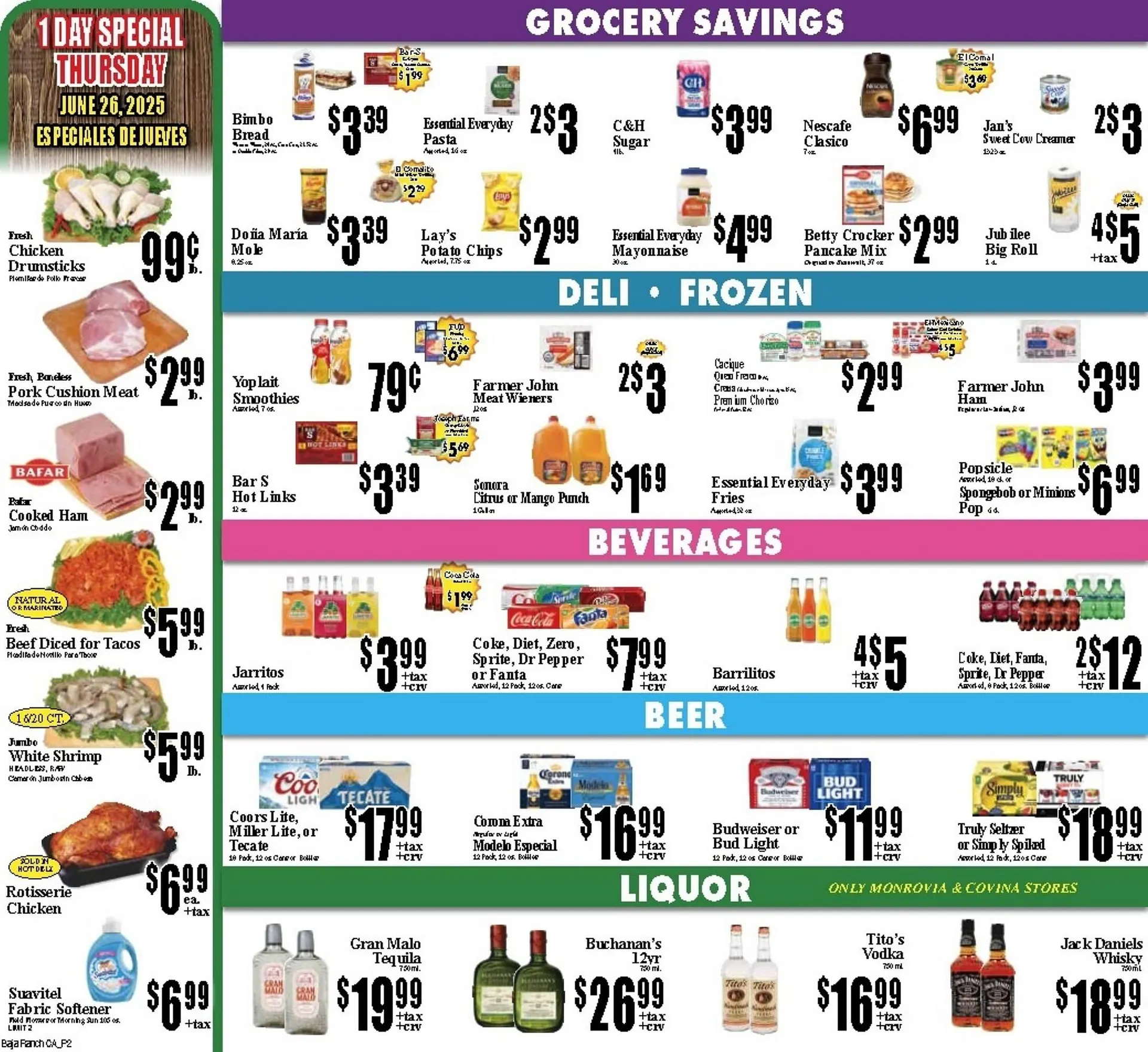 Weekly ad Baja Ranch Weekly Ad from June 25 to July 2 2025 - Page 2