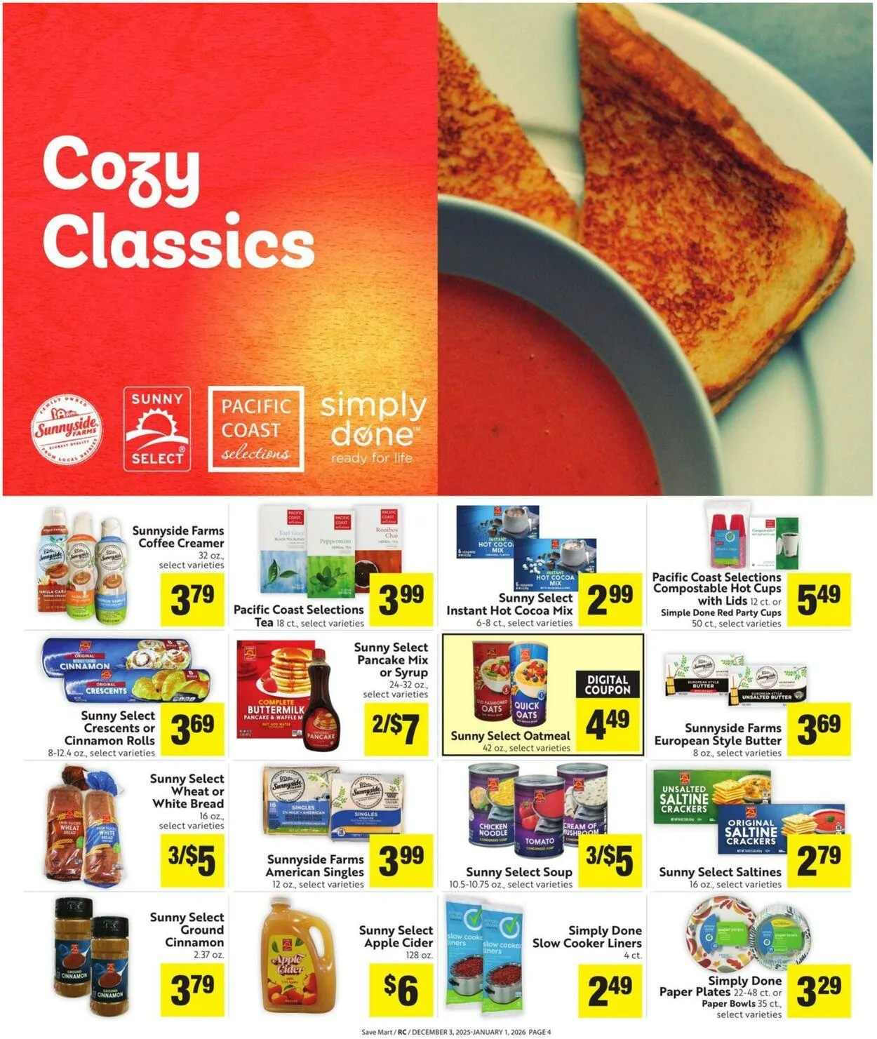 Weekly ad Save Mart Current weekly ad from December 3 to January 1 2026 - Page 4