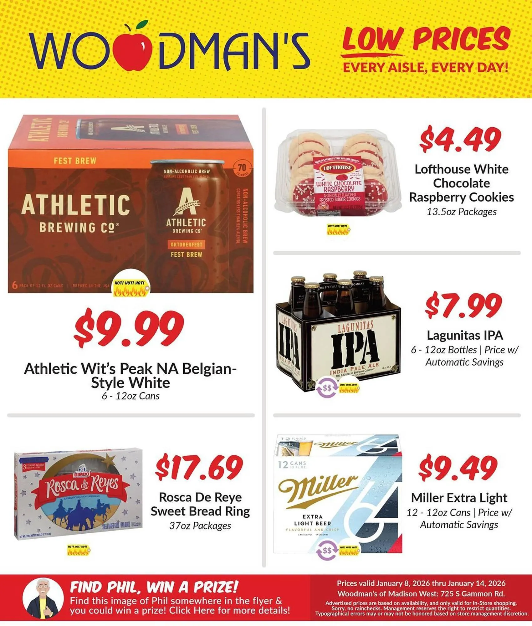 Weekly ad Woodman's weekly ad from January 8 to January 14 2026 - Page 1