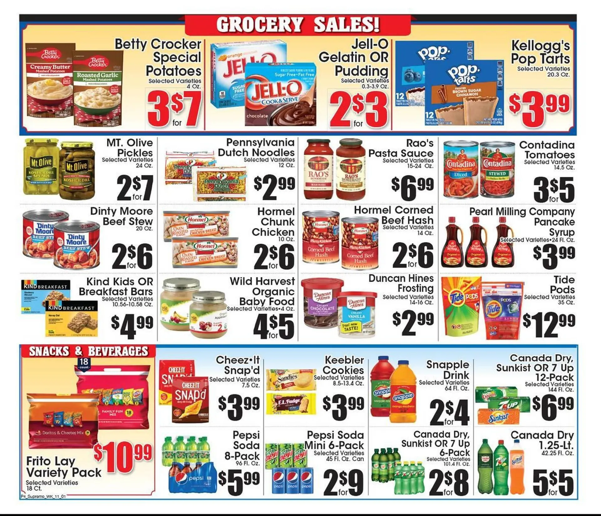 Weekly ad Supremo Foods Inc weekly ad from November 1 to November 7 2025 - Page 4