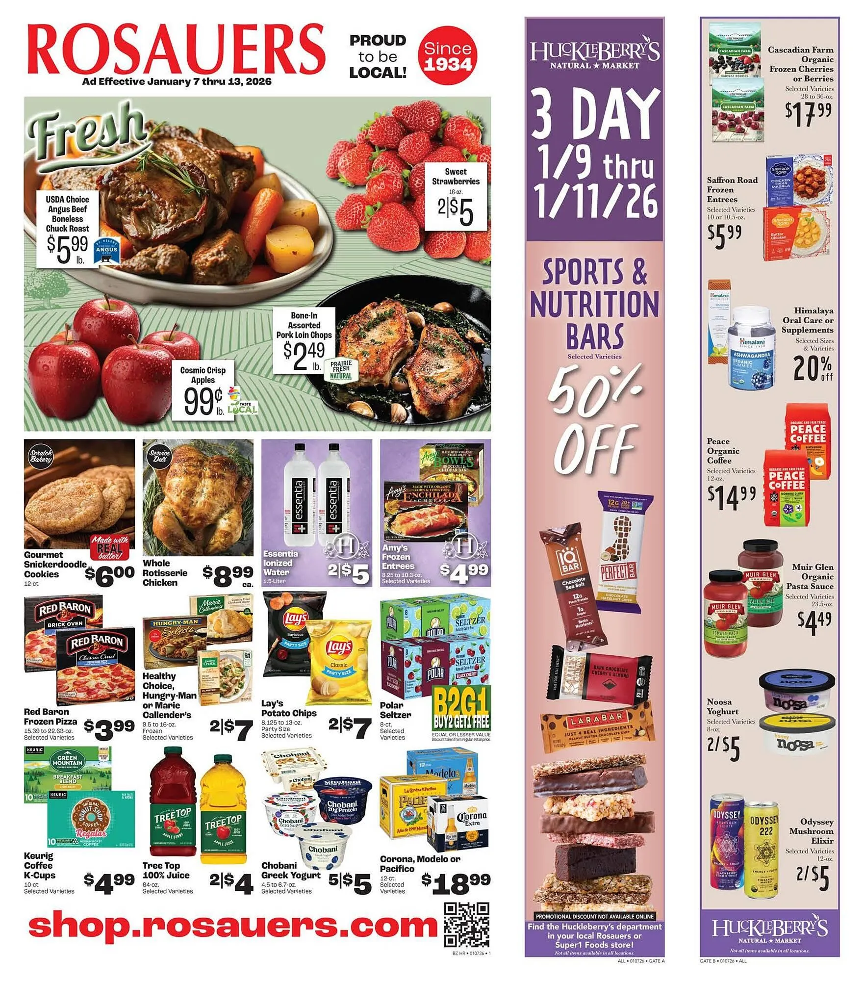 Rosauers weekly ad - 1