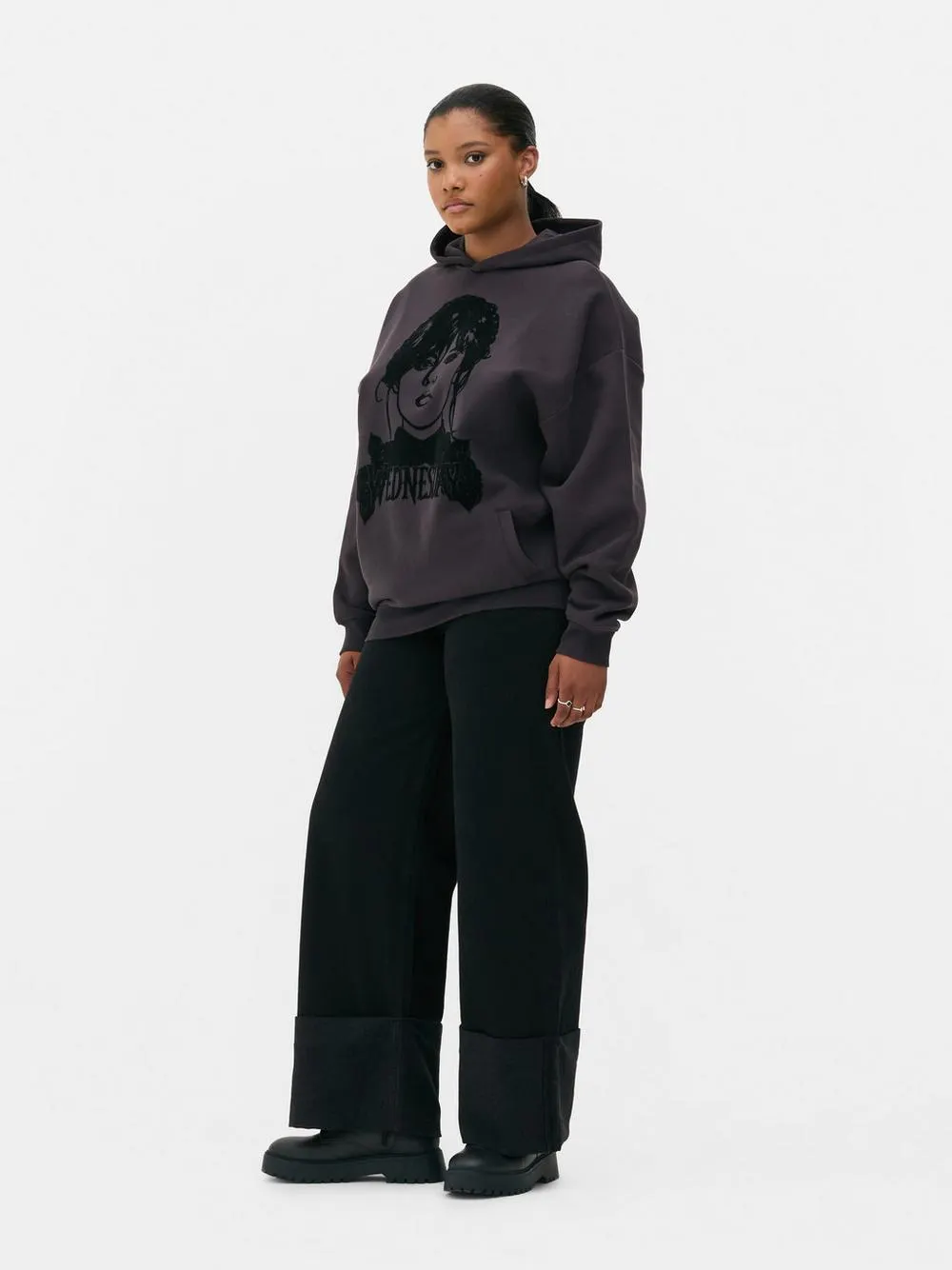 Wednesday Pullover Graphic Hoodie