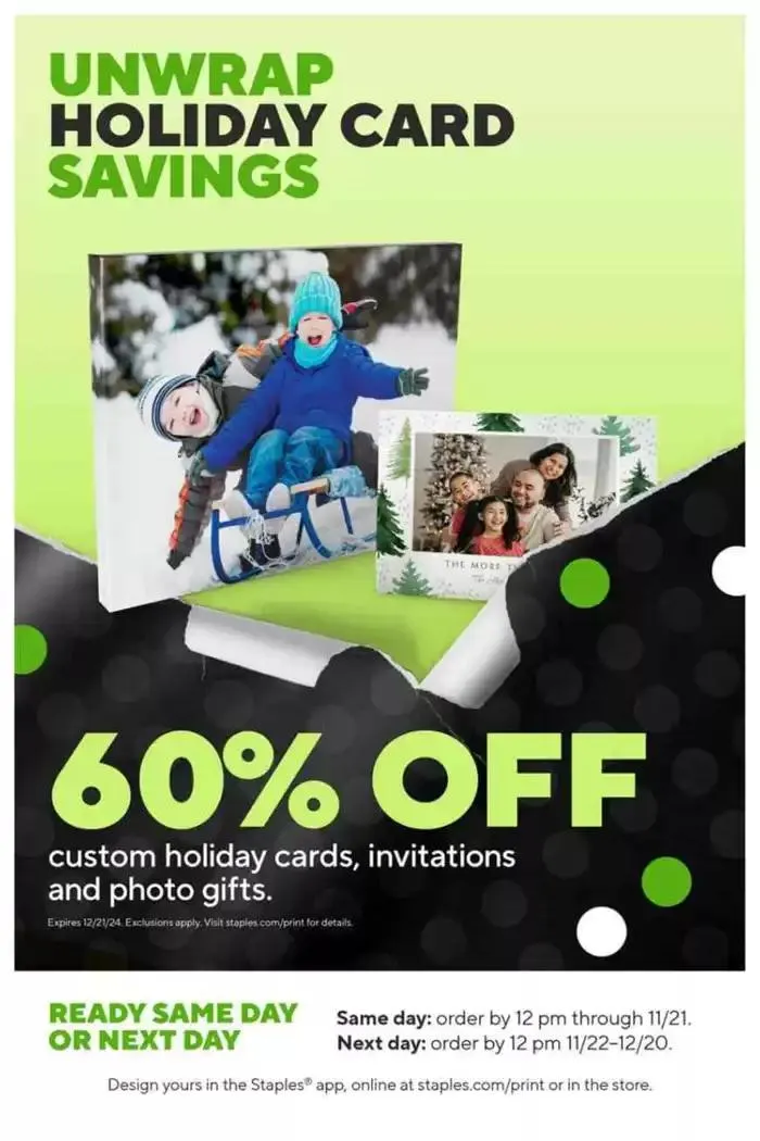 Weekly ad Staples flyer from November 17 to November 23 2024 - Page 11