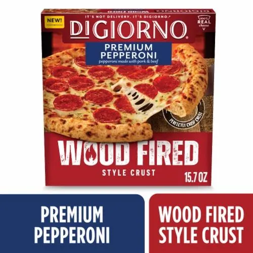 DiGiorno Premium Pepperoni Wood Fired Style Crust Frozen Pizza