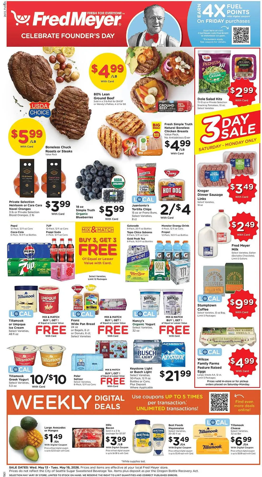 Weekly ad Fred Meyer weekly ad from May 13 to May 20 2026 - Page 1
