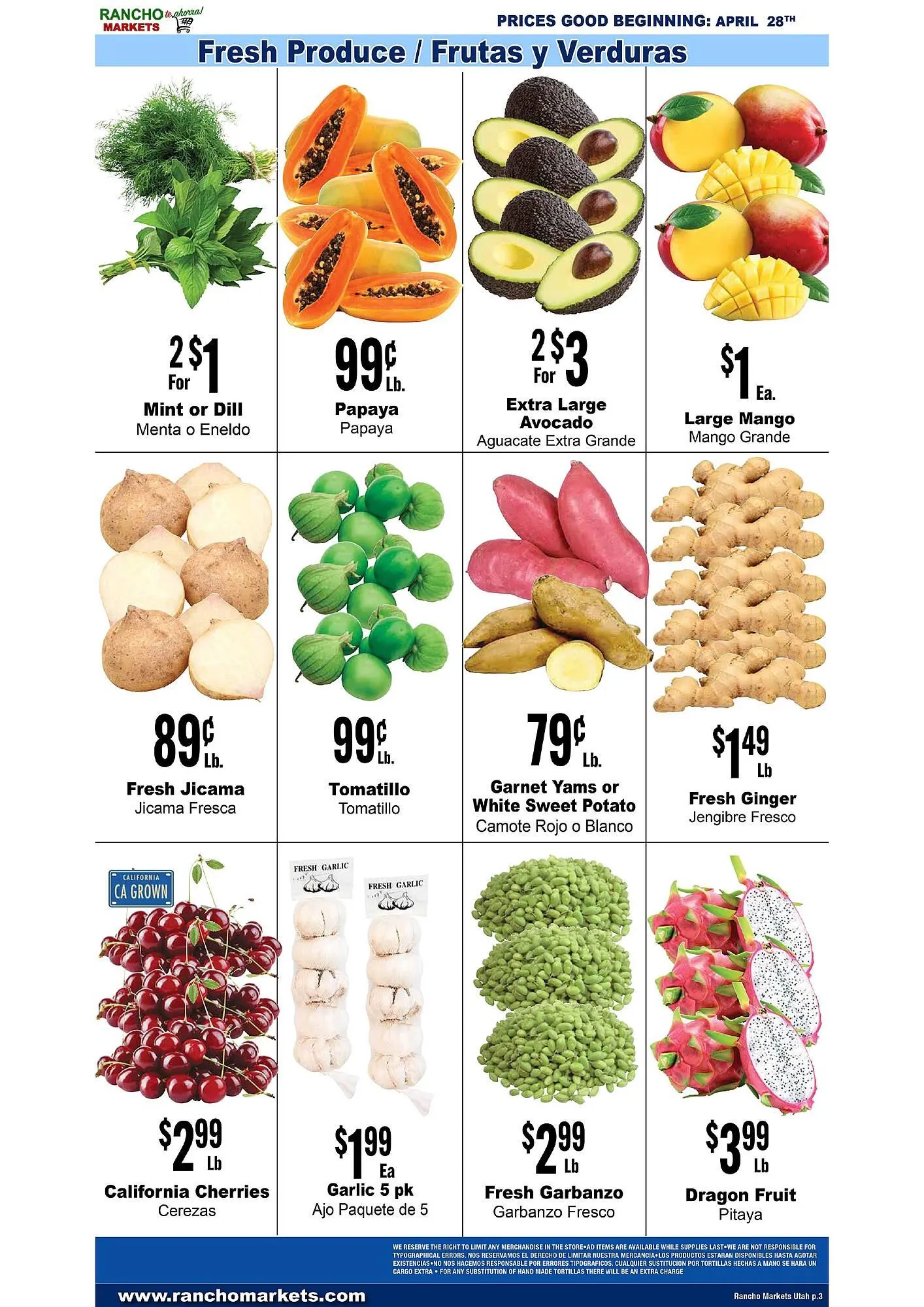 Weekly ad Rancho Markets weekly ad from April 28 to May 4 2026 - Page 3