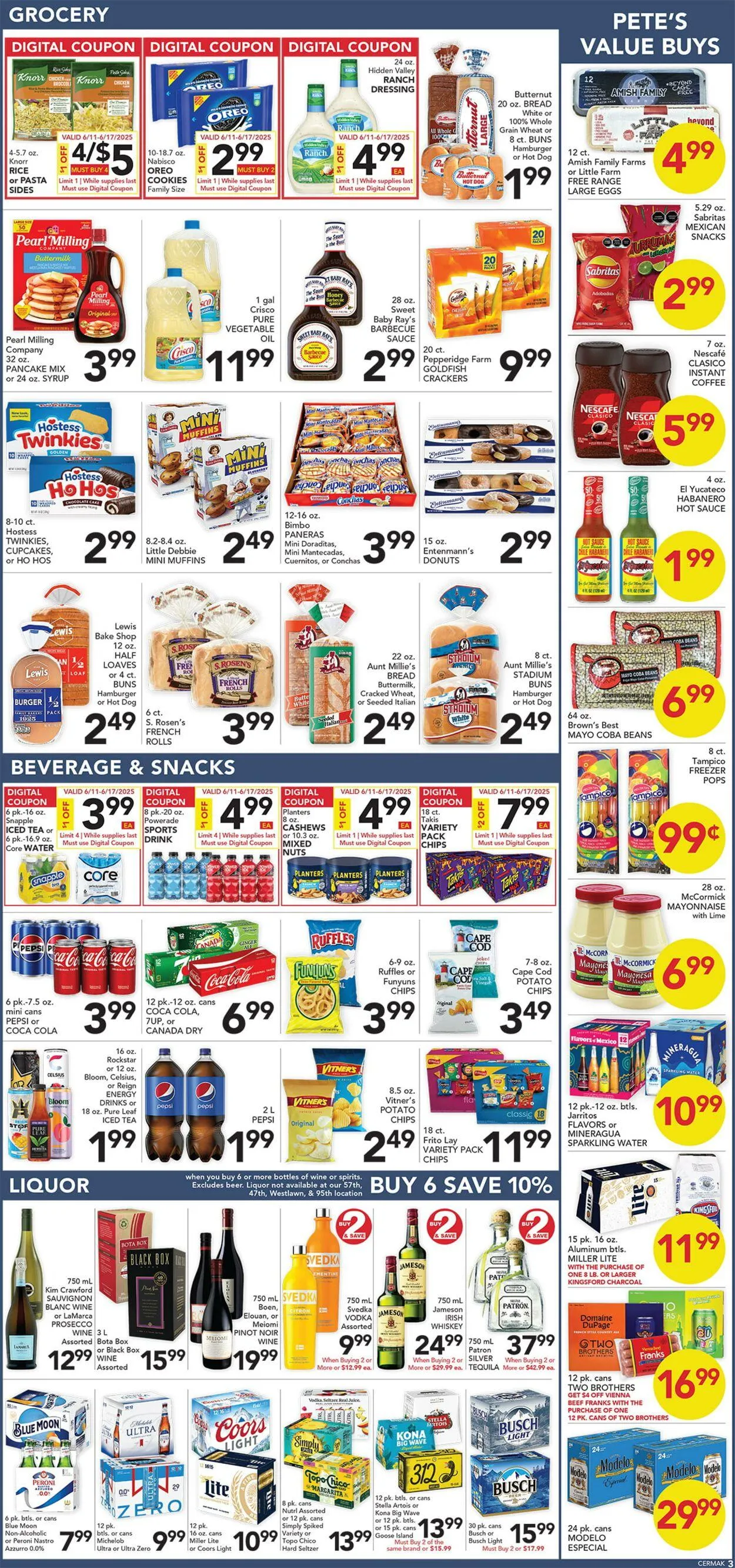 Weekly ad Pete's Fresh Market Current weekly ad from June 11 to June 17 2025 - Page 3