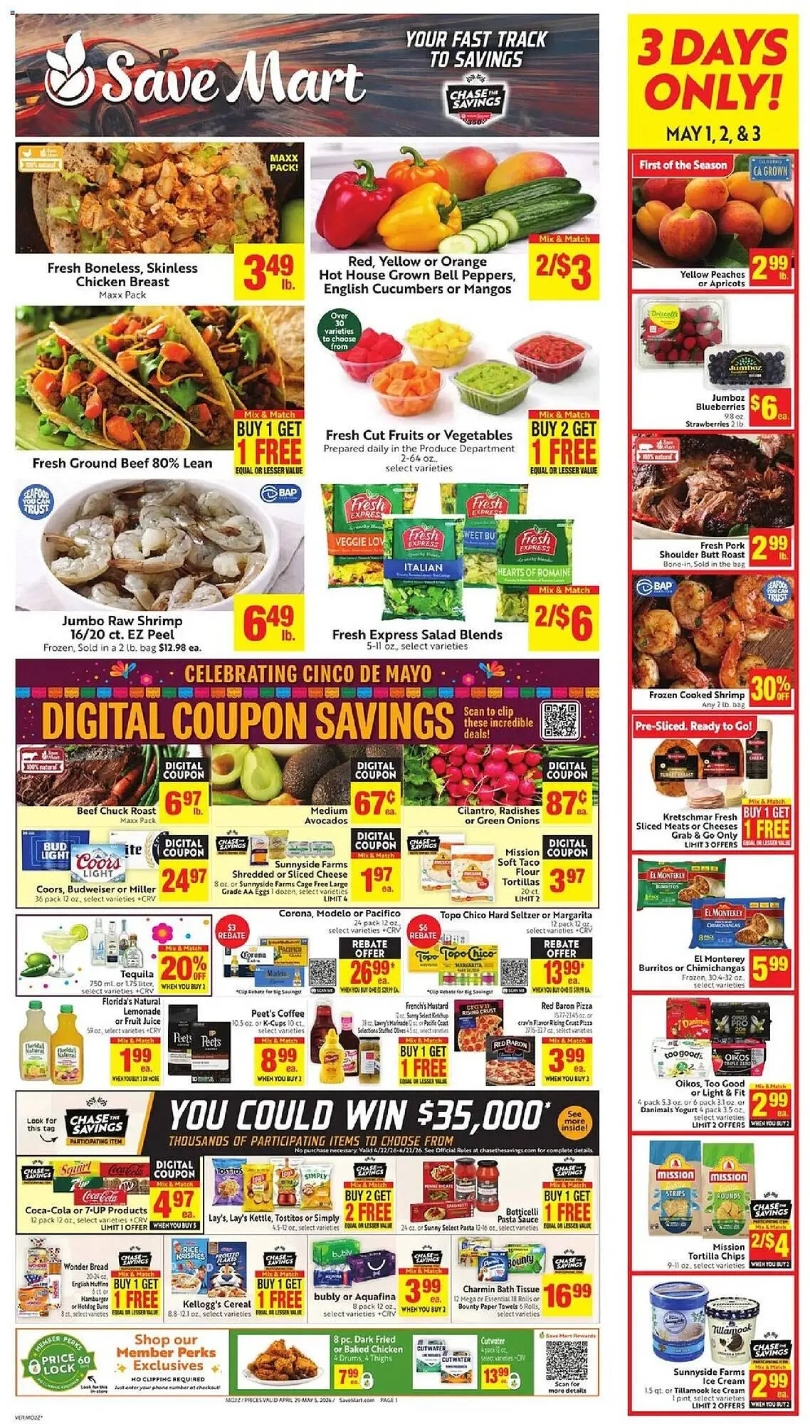 Save Mart weekly ad - 1