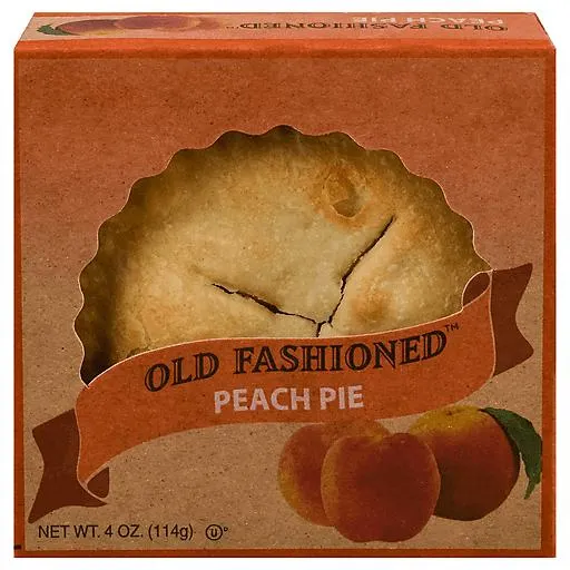 Old Fashioned Pie, Peach 4 oz