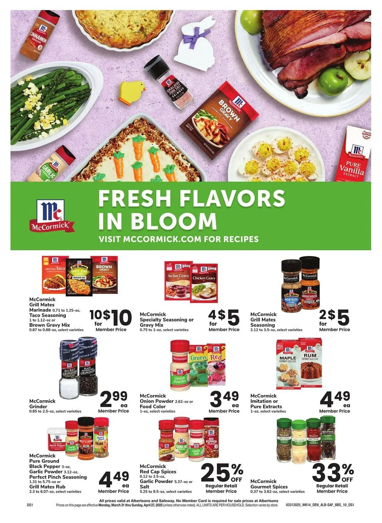 Weekly ad Albertsons Weekly Ad from April 17 to April 27 2025 - Page 10