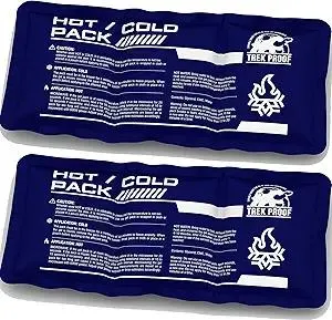 Flexible Ice Pack for Pain Relief - Reusable Gel Pack for Knee, Shoulder, Ankle, Back, and More - Bendable for Customized Comfort