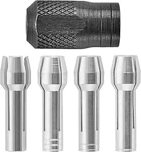 Dremel 4485 Quick Change Rotary Tool Collet Nut Set Medium