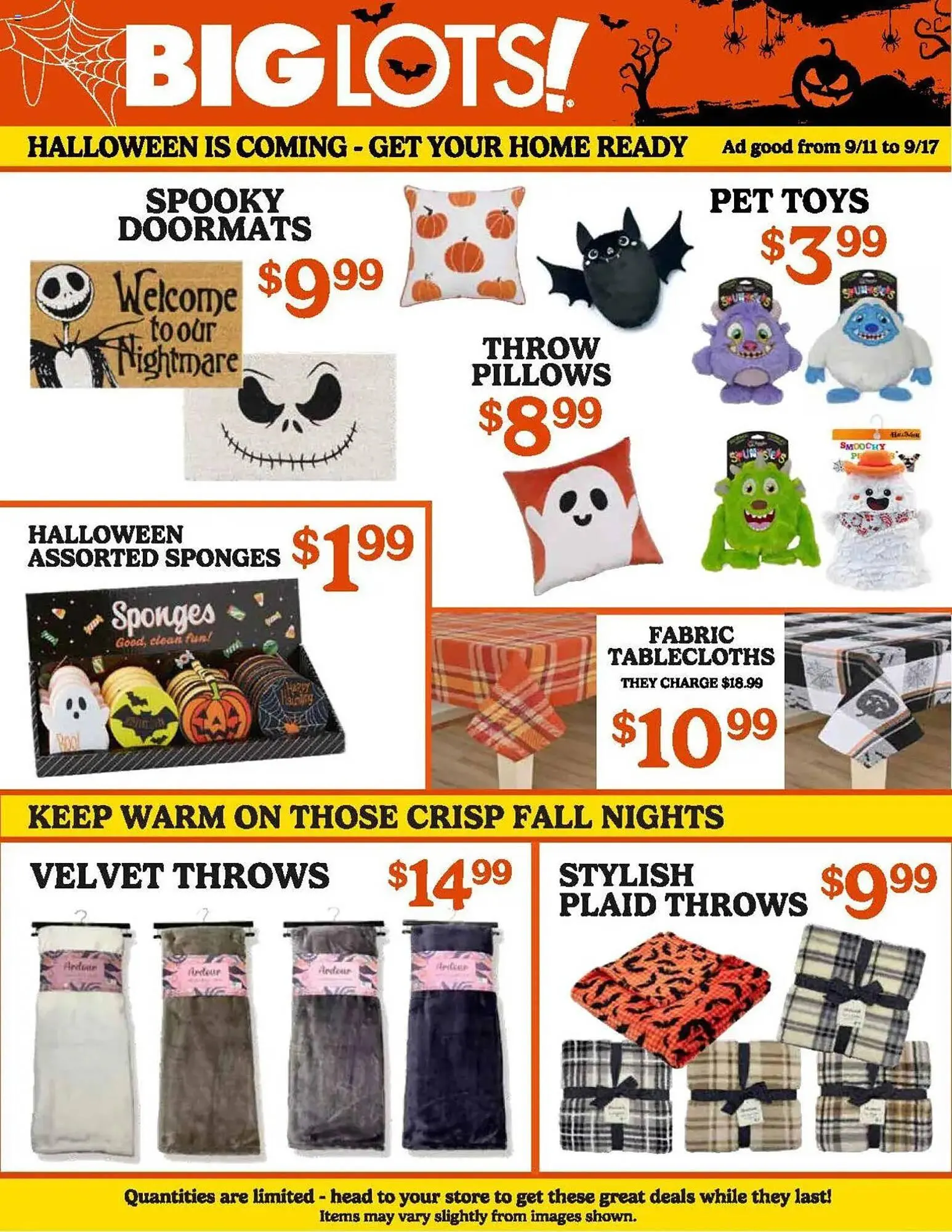 Weekly ad Big Lots weekly ad from September 11 to September 18 2025 - Page 1