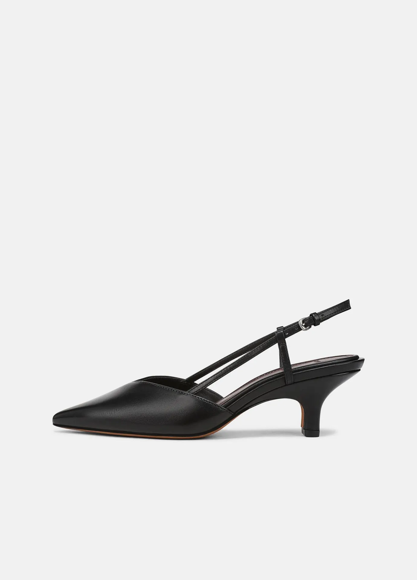 Levvy Leather Slingback Heel