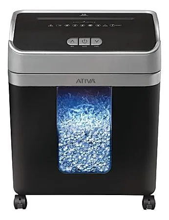 Ativa® 10-Sheet Micro-Cut Shredder, OMM103P