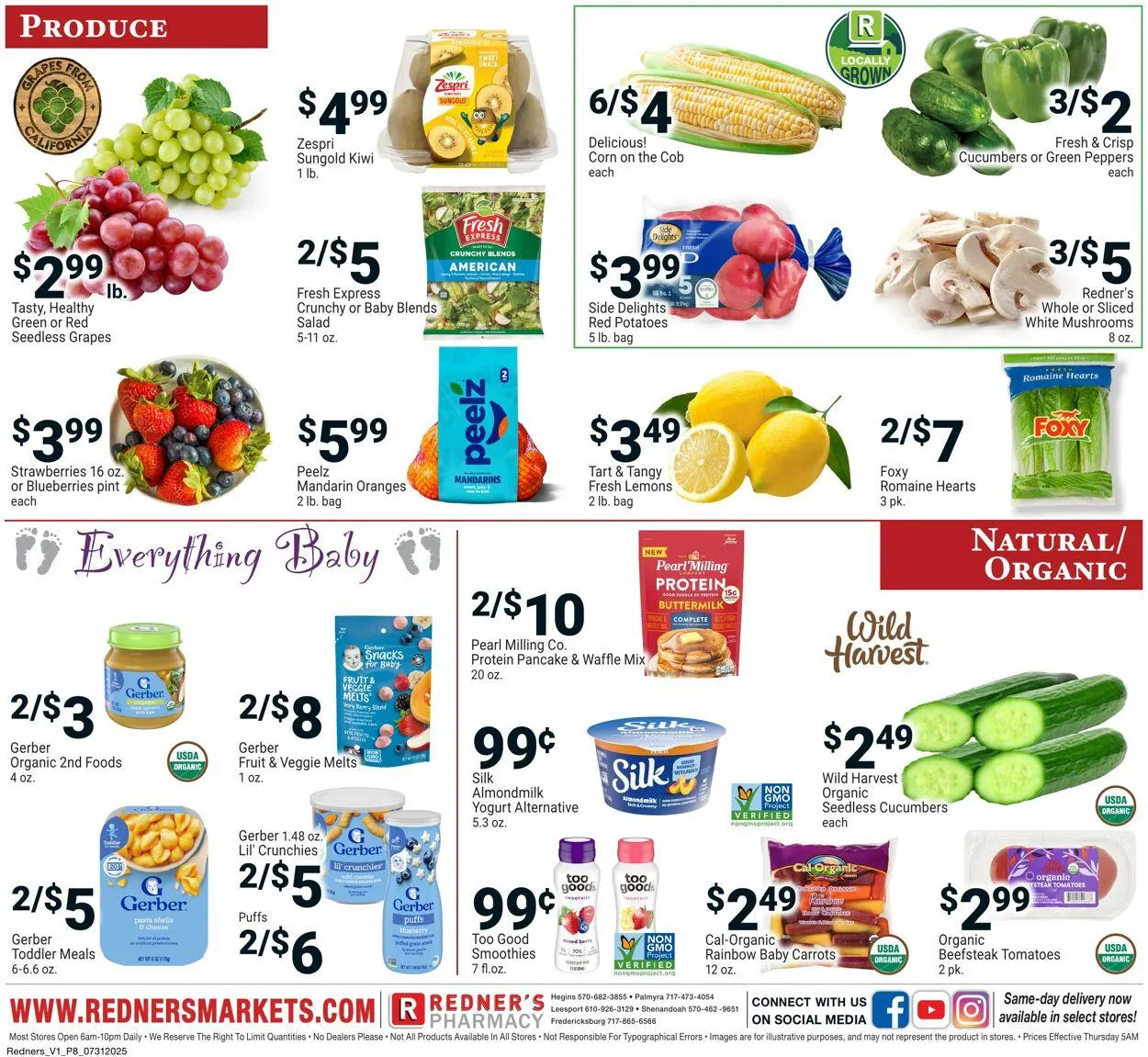 Weekly ad Redner’s Warehouse Market Current weekly ad from July 31 to August 6 2025 - Page 8