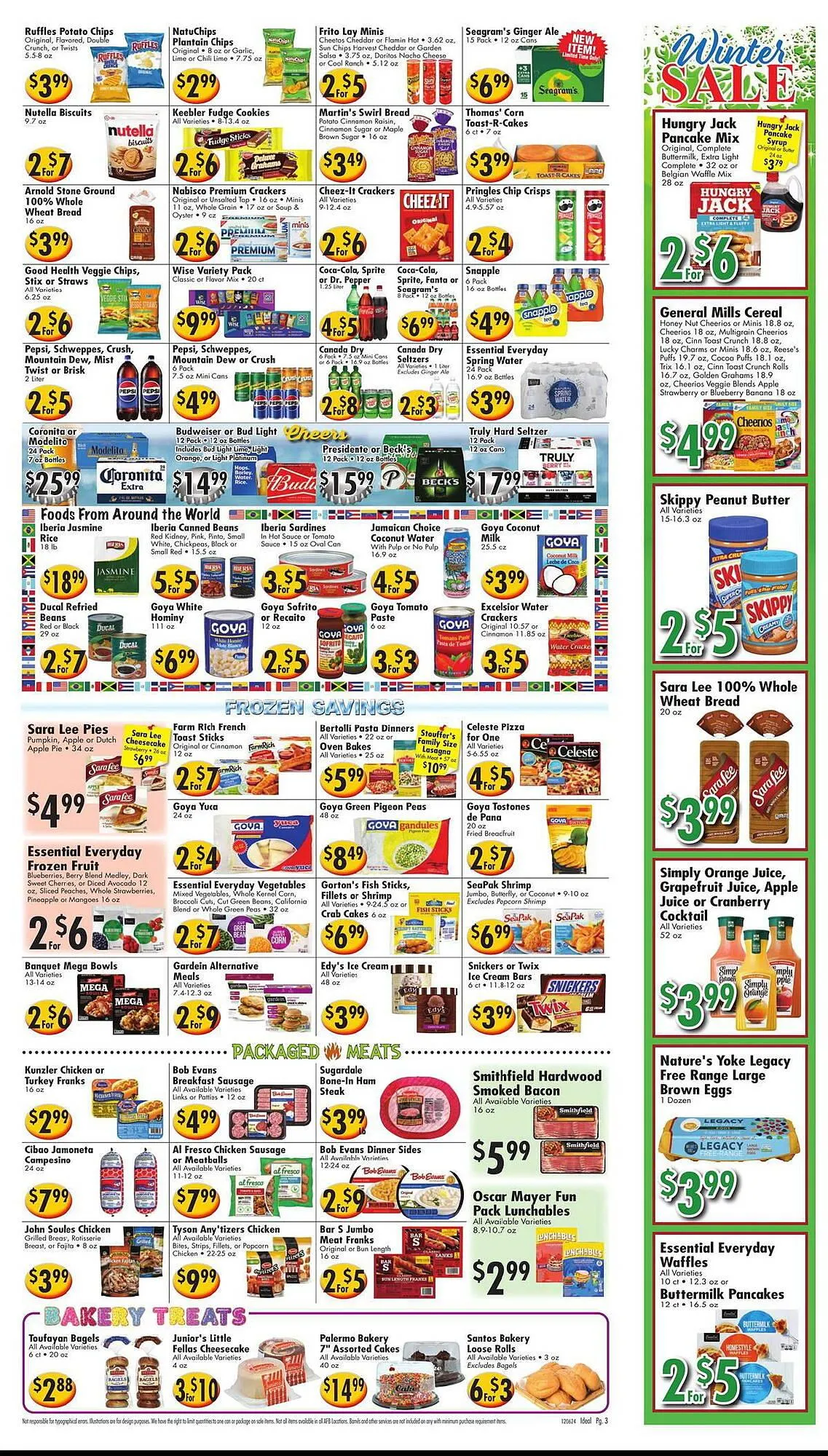 Weekly ad Ideal Food Basket Weekly Ad from December 6 to December 12 2024 - Page 3