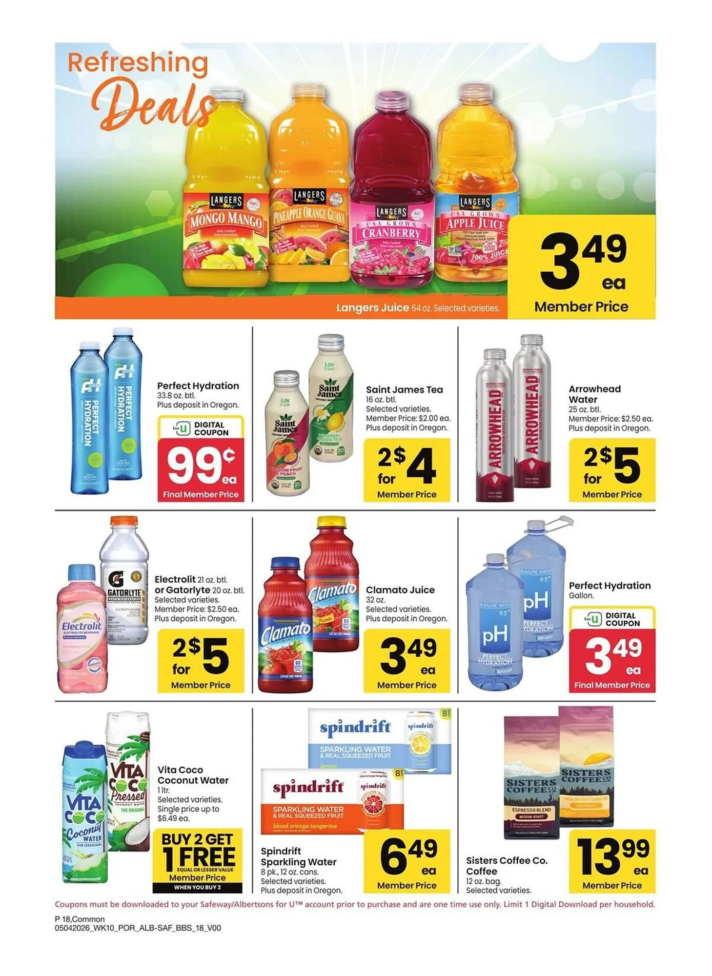 Weekly ad Albertsons weekly ad from May 4 to May 31 2026 - Page 18