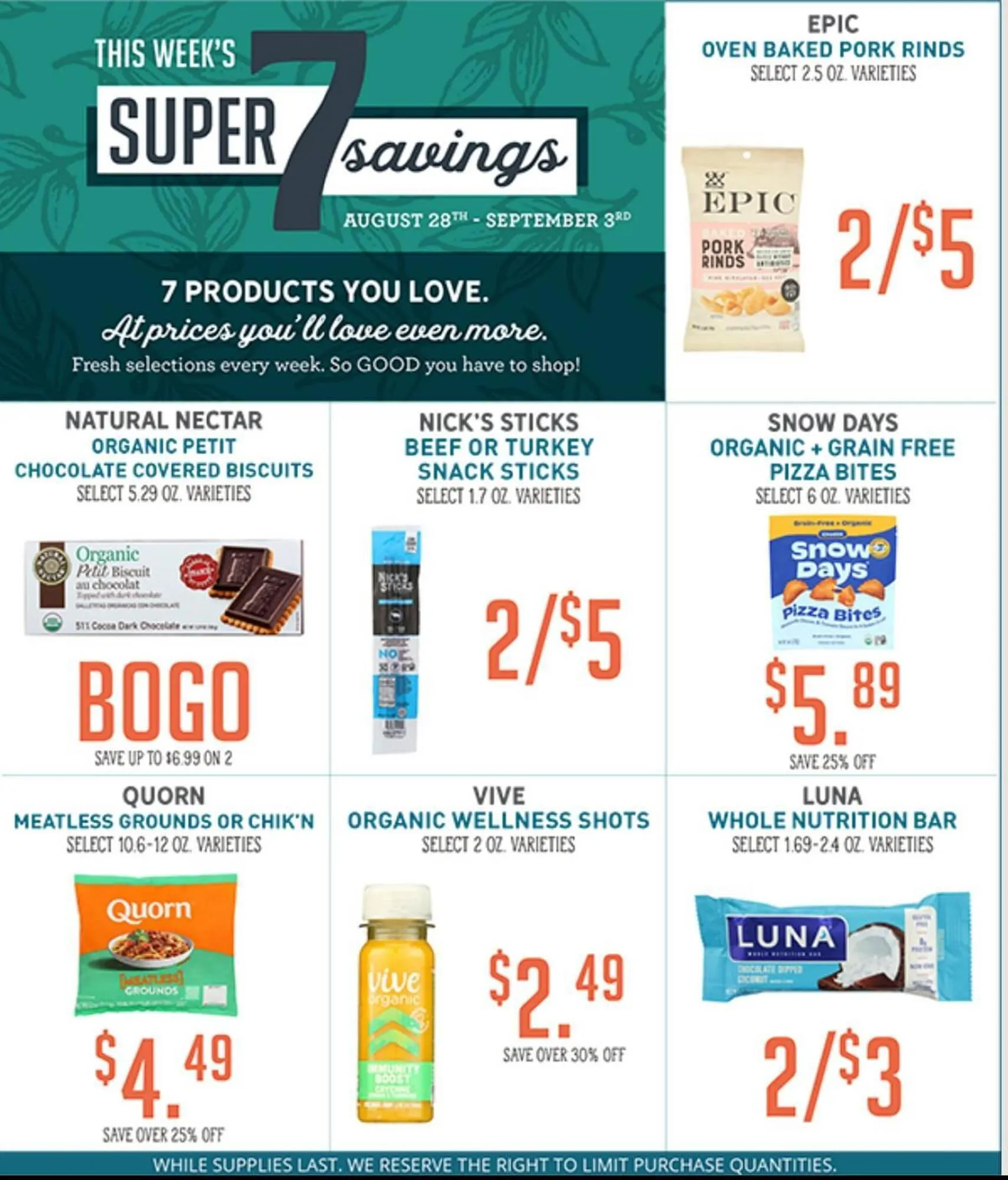 Weekly promotion Akin's Natural Foods weekly ad spanning from September 1 to September 30 2025 - Page 9 for Catalogue 365