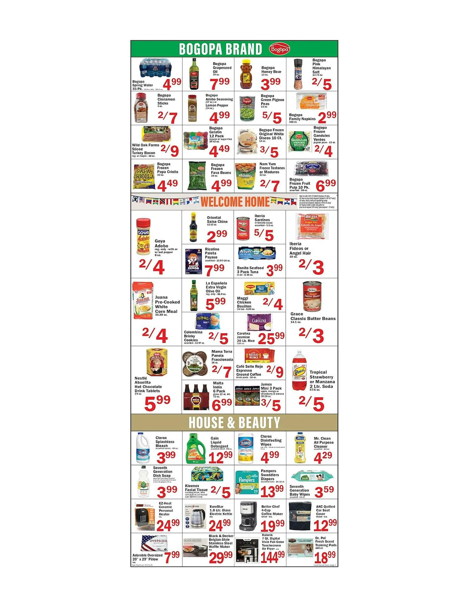 Weekly ad Food Bazaar circular from October 23 to October 29 2025 - Page 3