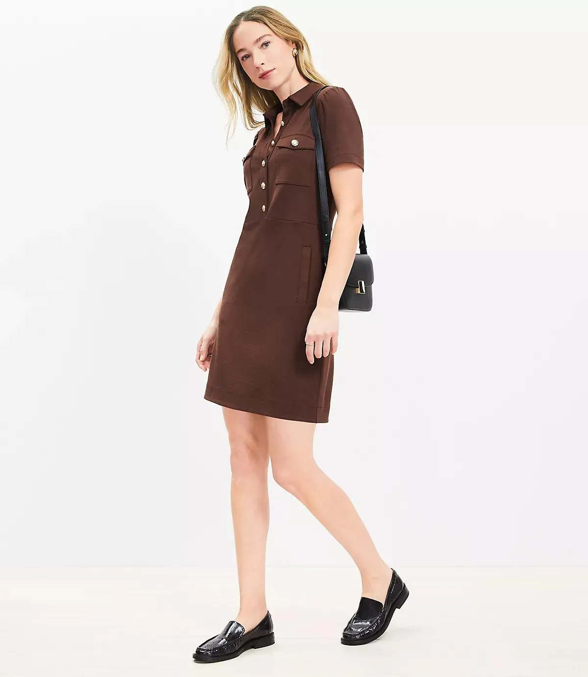Ponte Mini Pocket Dress