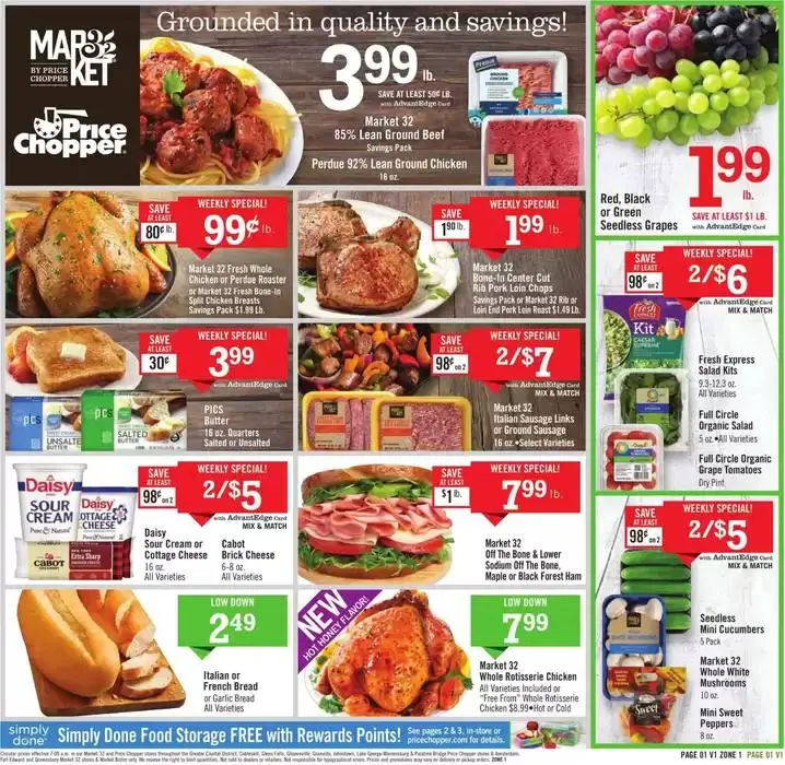 Weekly ad Weekly Ads Price Chopper from March 30 to April 5 2025 - Page 1