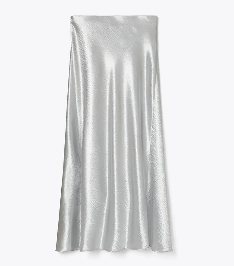 SATIN SKIRT