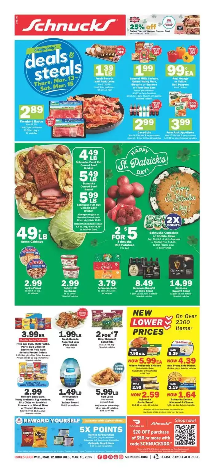 Weekly ad Weekly Print Ad from March 12 to March 18 2025 - Page 1