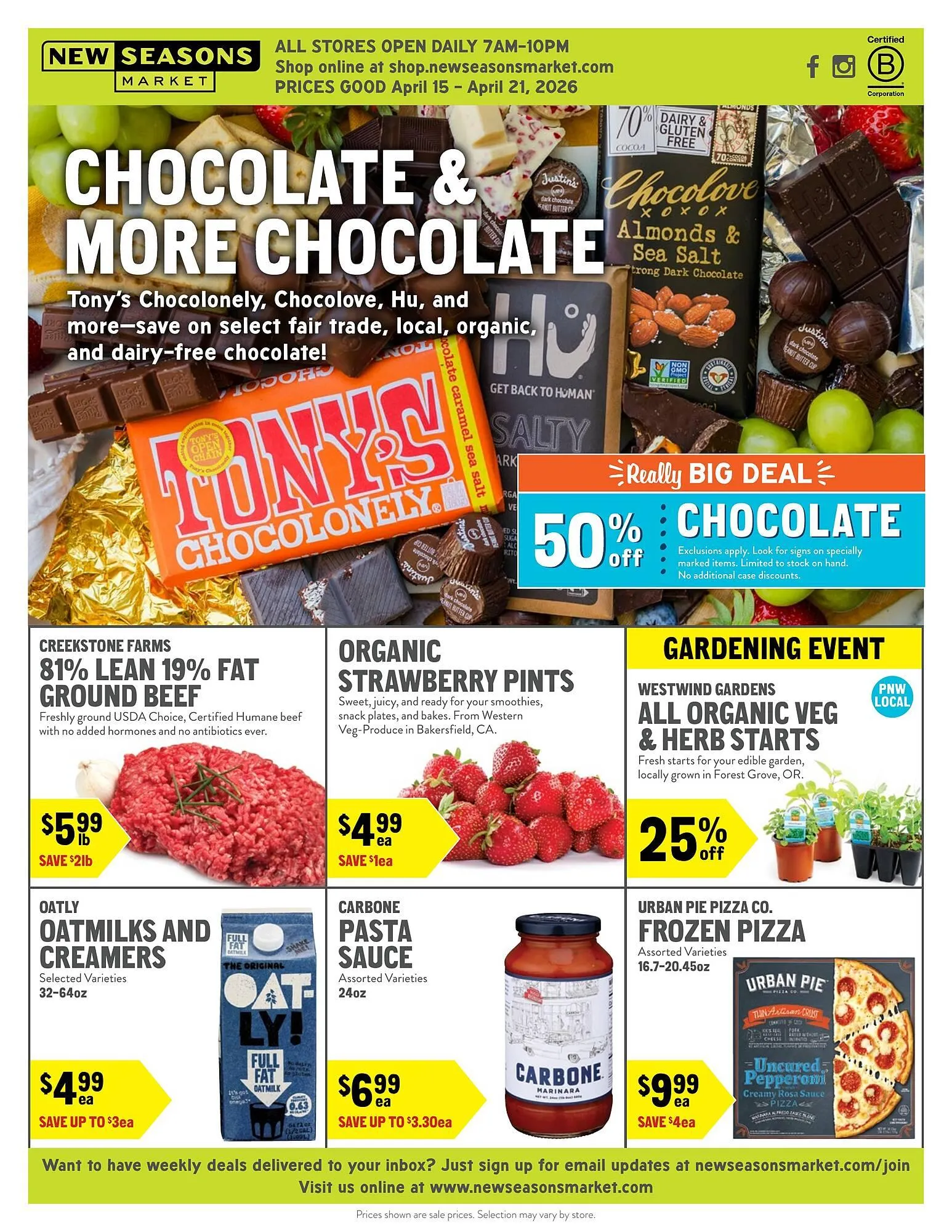 Weekly ad New Seasons Market weekly ad from April 15 to April 21 2026 - Page 1