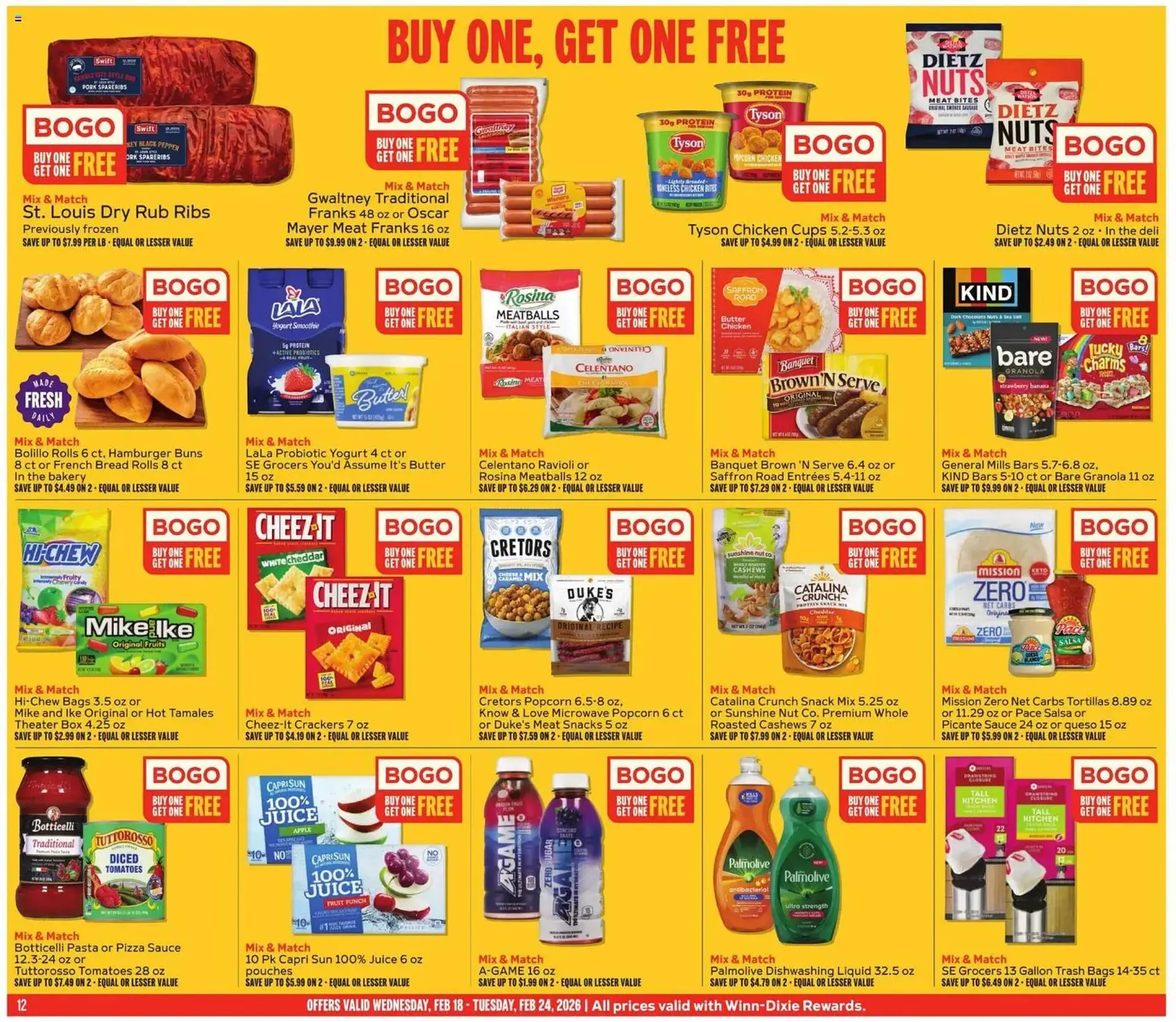 Weekly ad Winn Dixie weekly ad from February 18 to February 24 2026 - Page 12