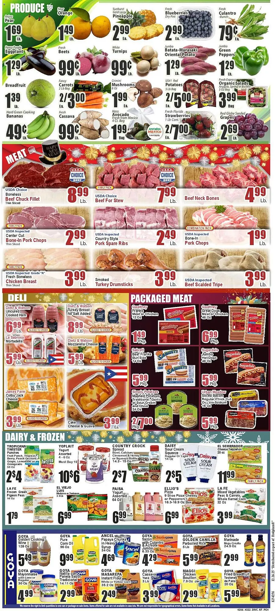 Weekly ad Key Food circular from December 26 to January 1 2026 - Page 4