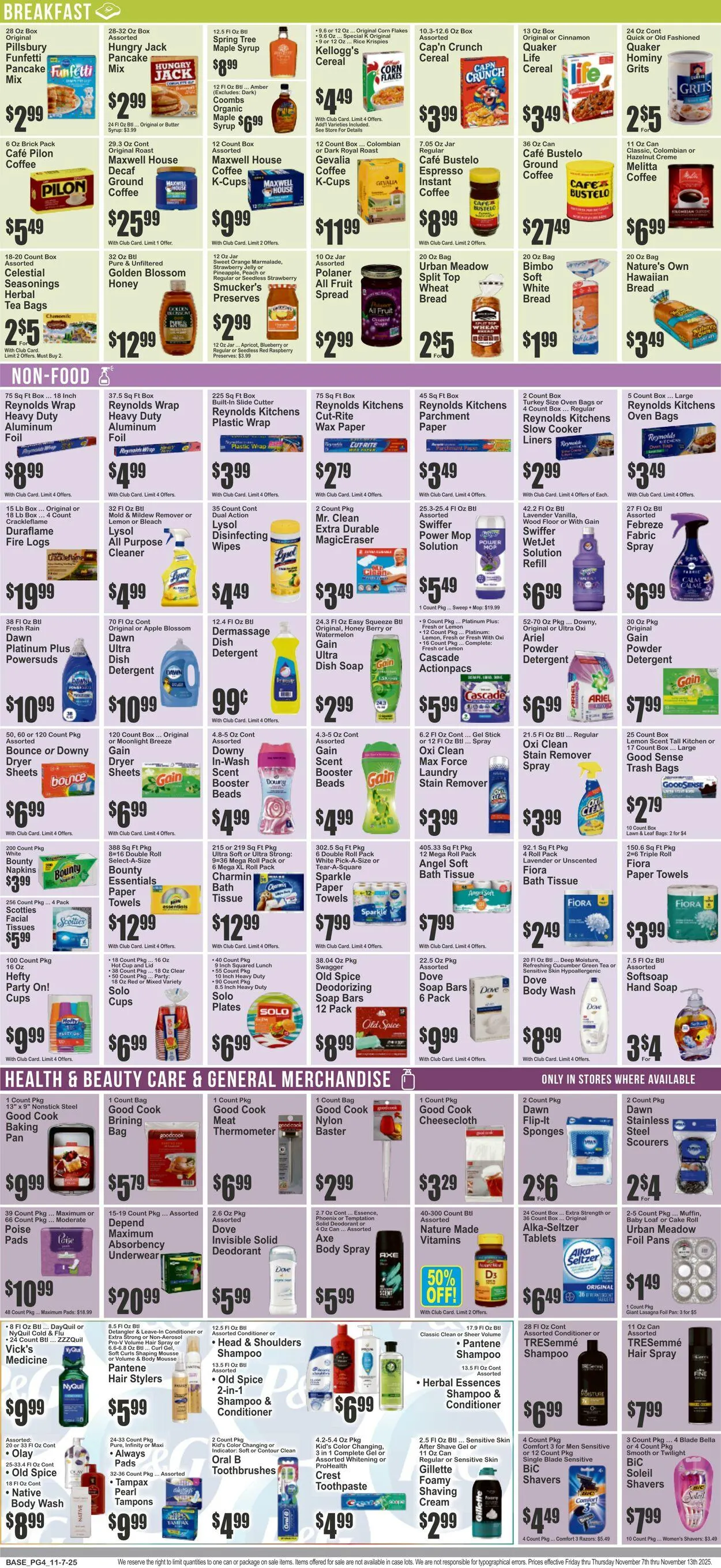 Weekly ad Key Food Current weekly ad from November 14 to November 20 2025 - Page 5