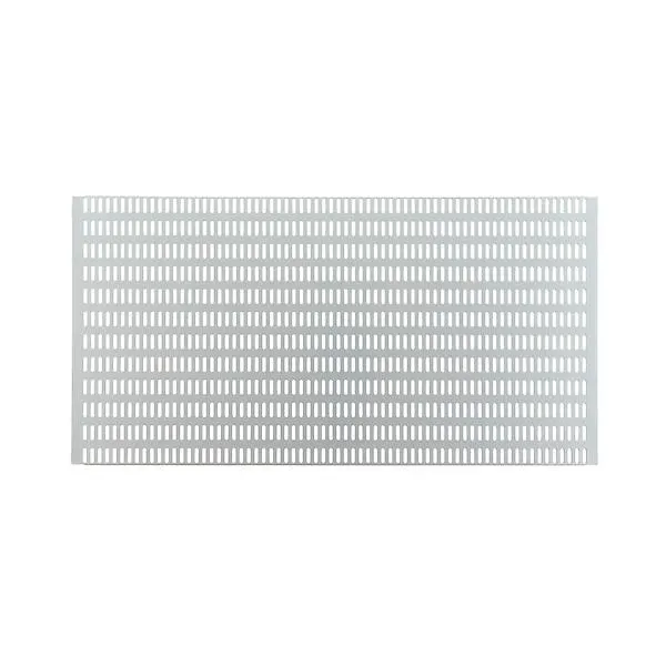 30" x 15" x 5/8" h Elfa Utility Board Platinum