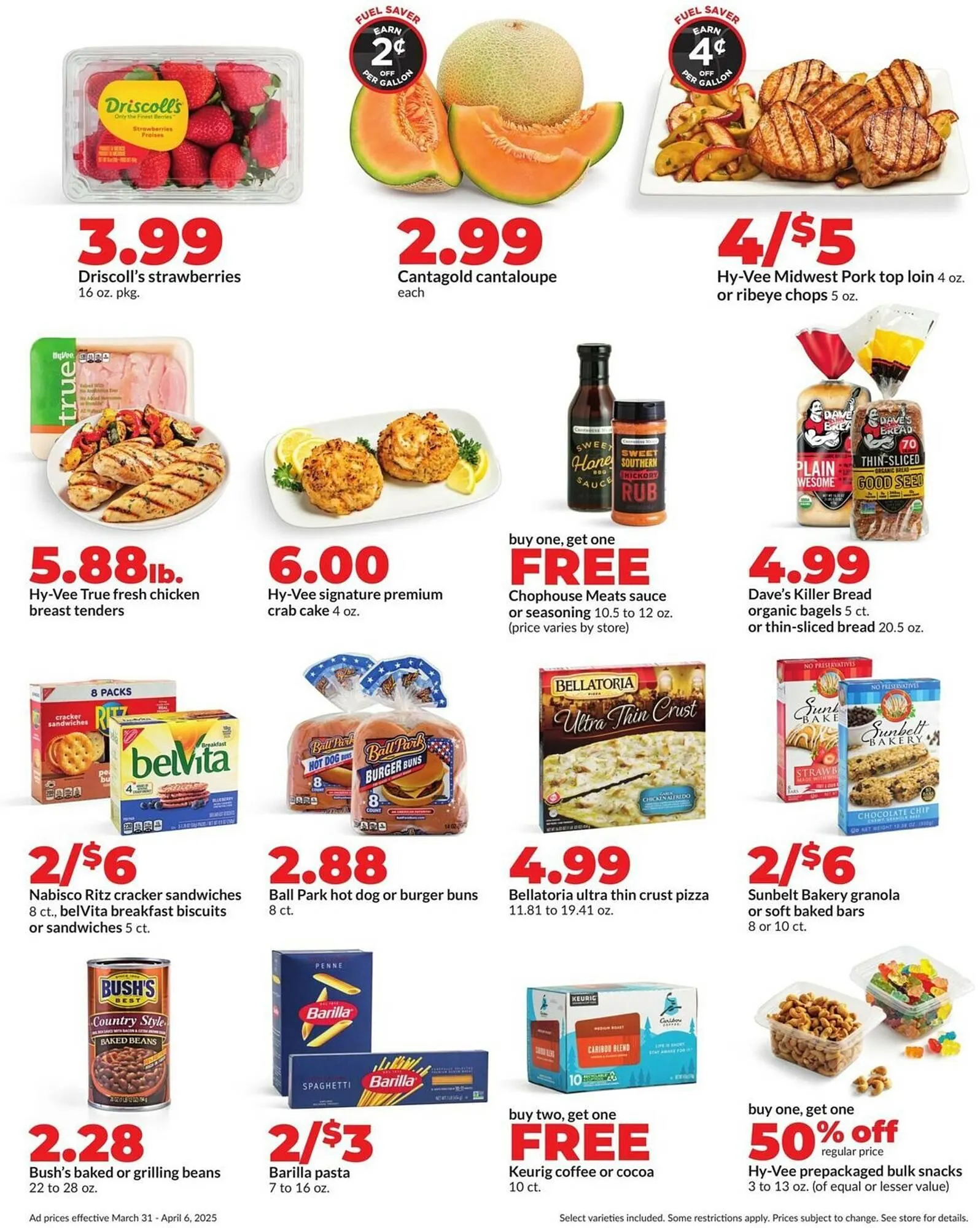 Weekly ad Hy-Vee Weekly Ad from March 31 to April 30 2025 - Page 2