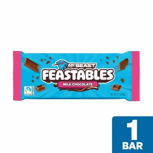 Feastables Milk Chocolate Bar 60 g