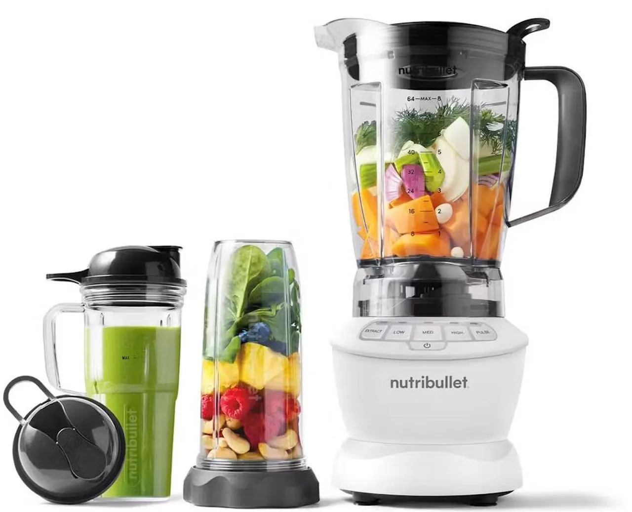 NutriBullet NBF50600AW White Blender 3 speeds