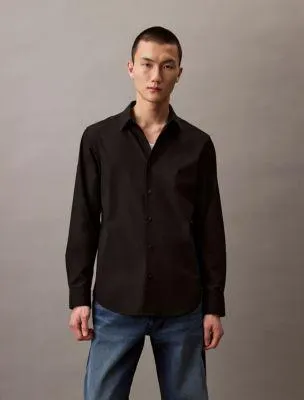 Classic Stretch Button-Down Shirt