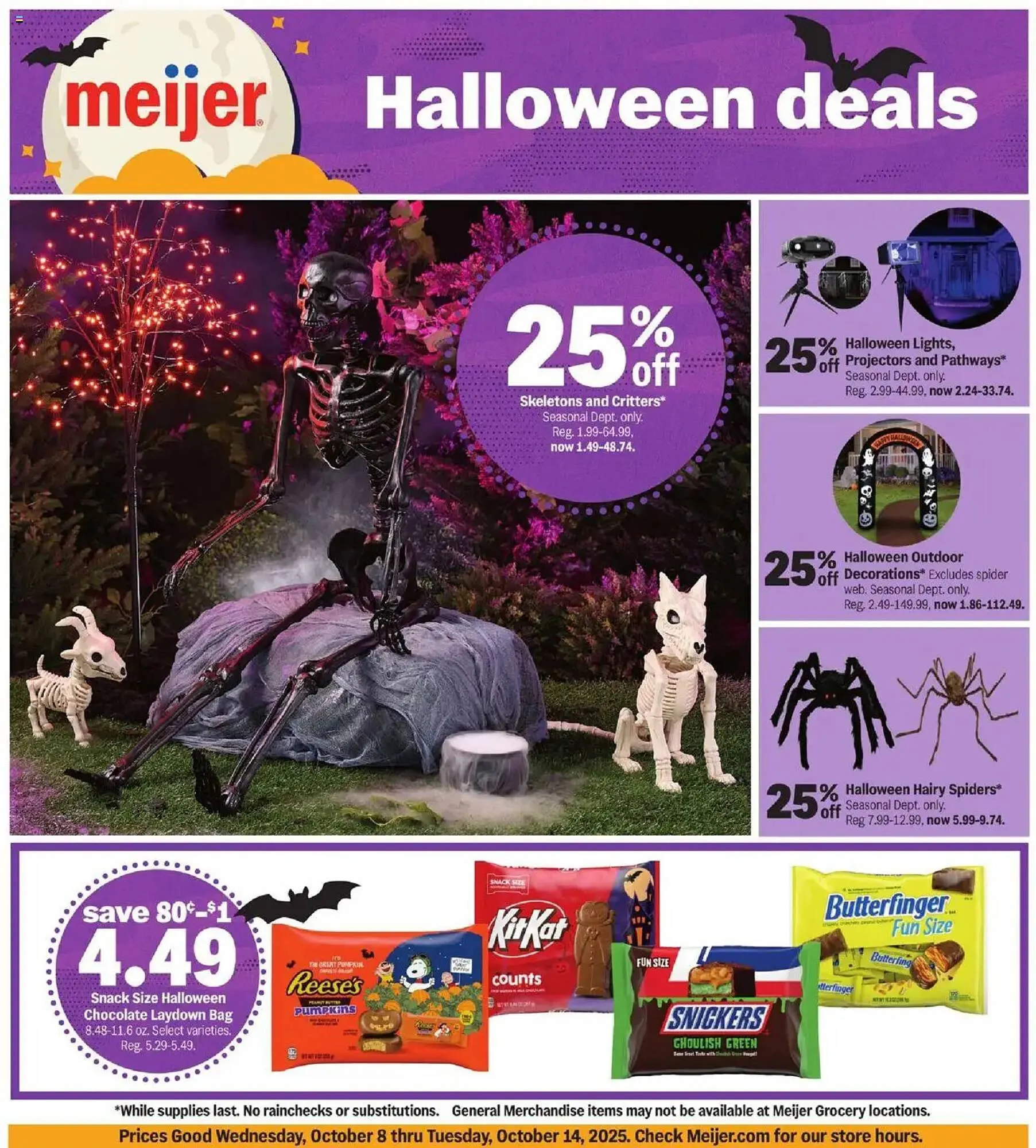 Weekly ad Meijer weekly ad from October 8 to October 14 2025 - Page 1