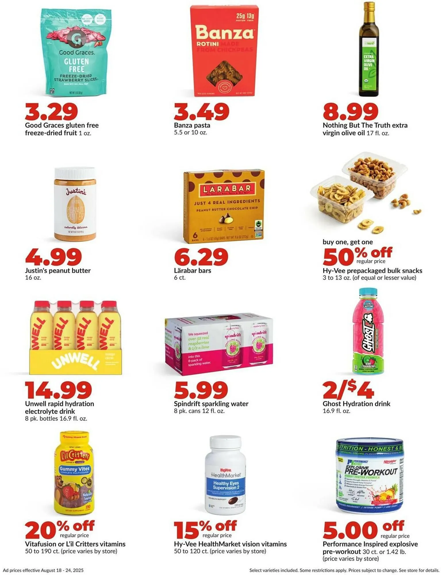 Weekly ad Hy-Vee Weekly Ad from August 18 to August 24 2025 - Page 32