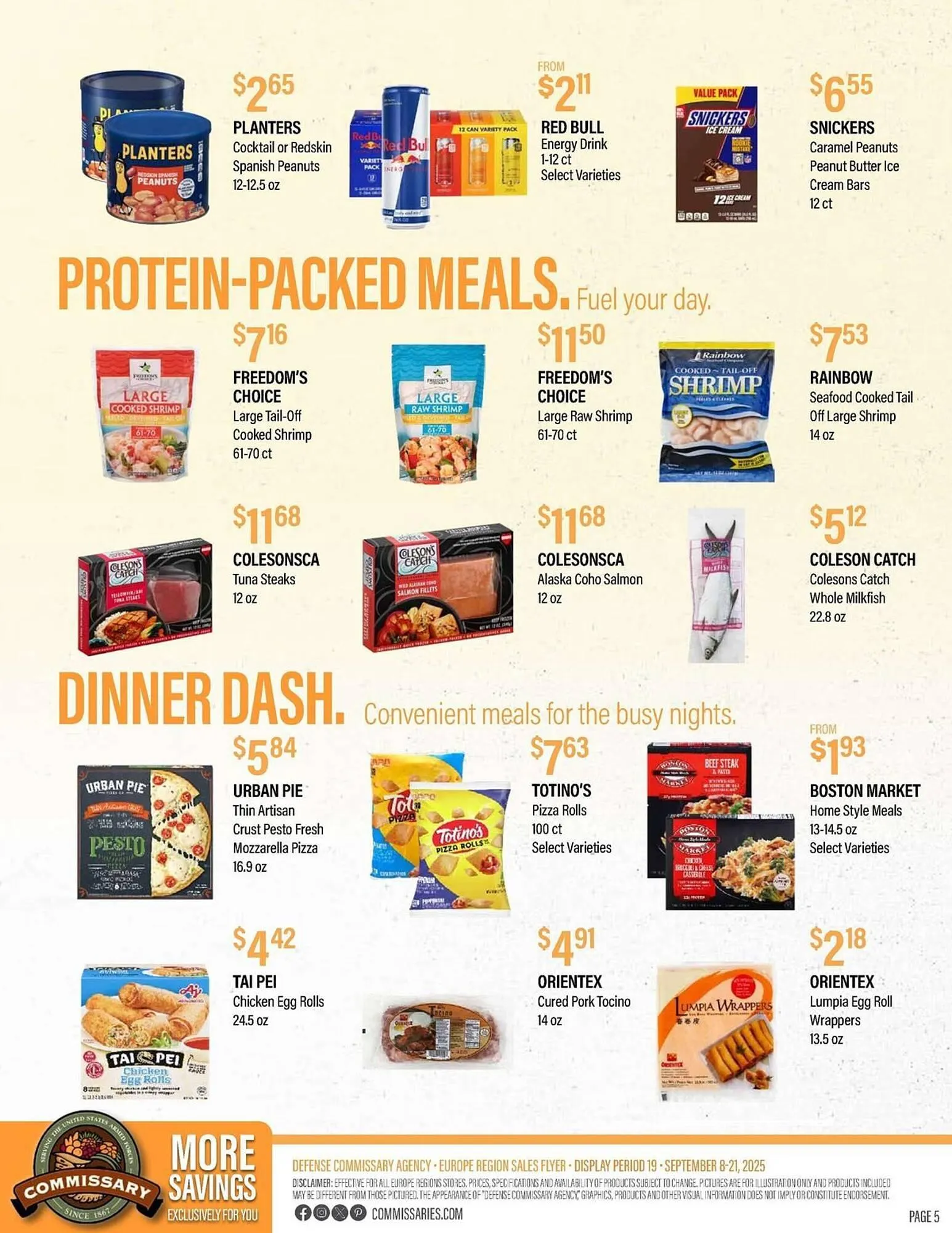 Weekly ad Commissary weekly ad from September 8 to September 21 2025 - Page 5