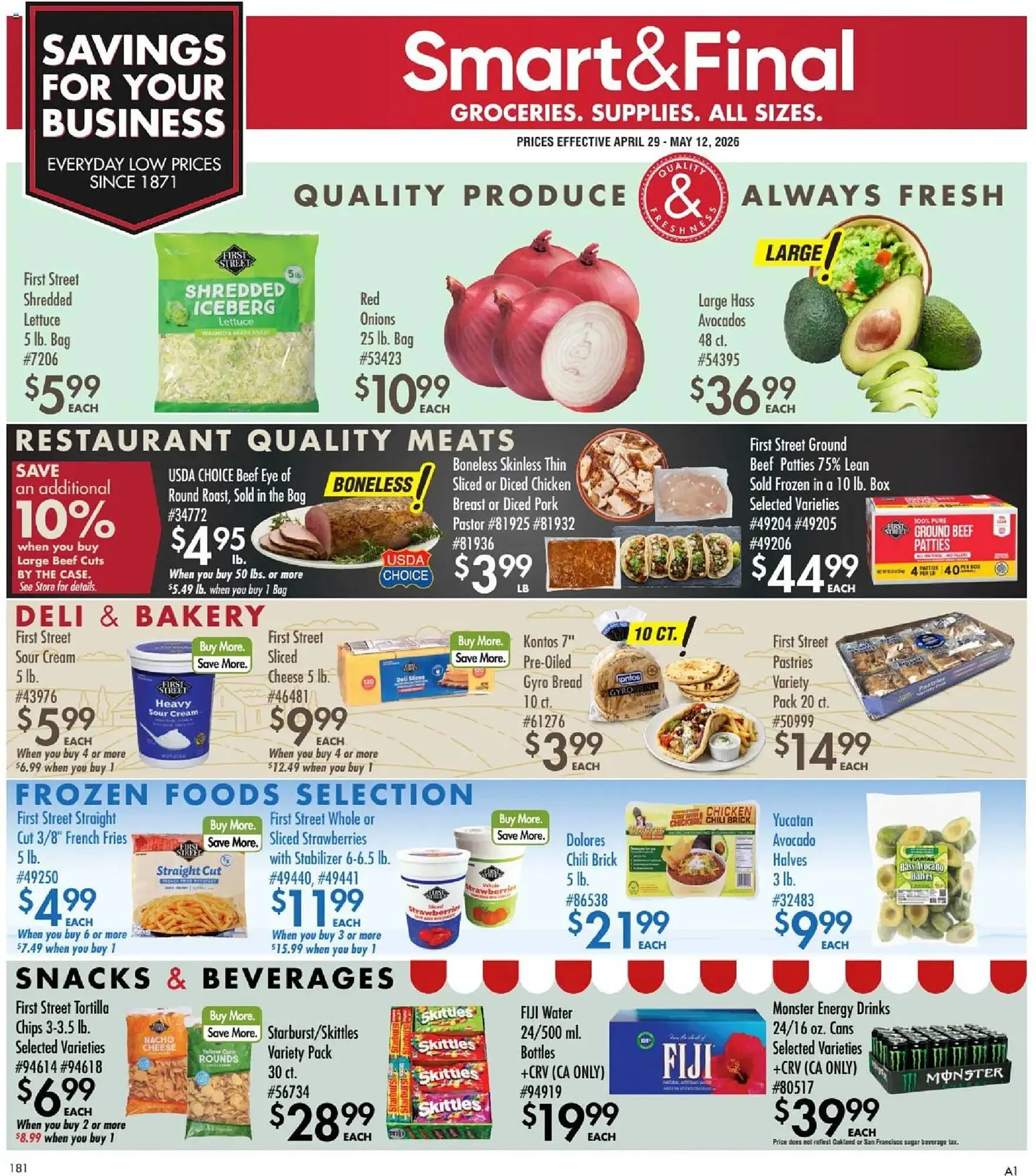 Smart & Final weekly ad - 1