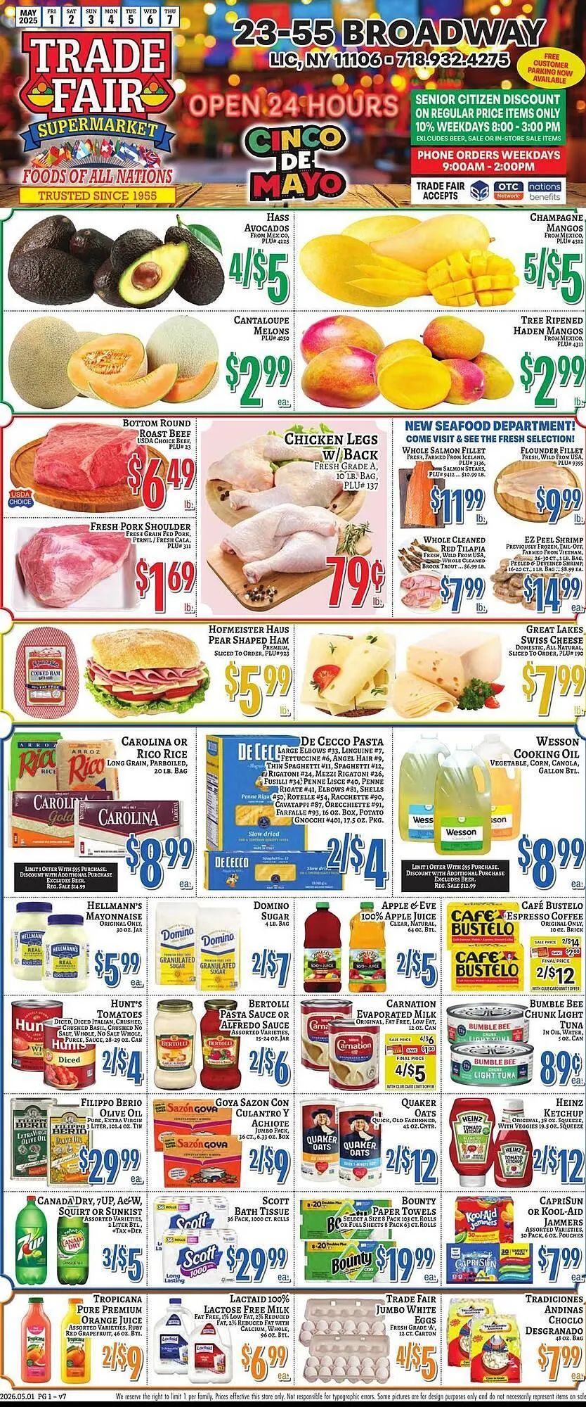 Weekly ad Trade Fair Supermarket weekly ad from May 1 to May 7 2026 - Page 1