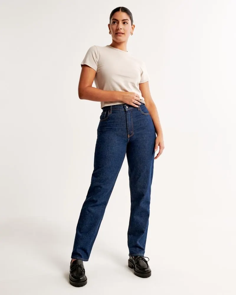Curve Love Ultra High Rise 90s Straight Jean