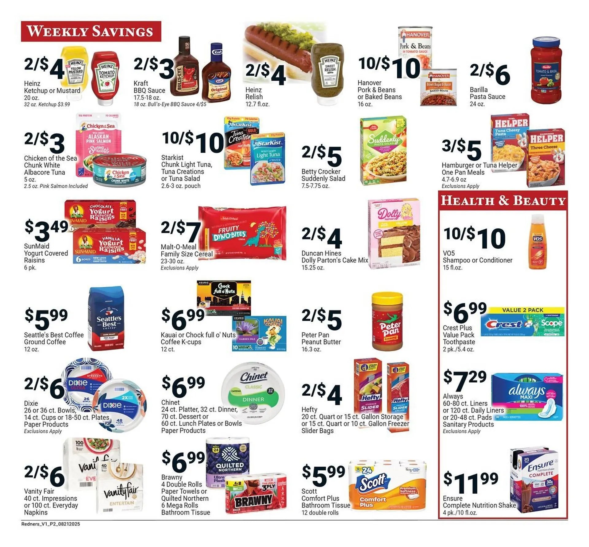 Weekly ad Redner's Warehouse Weekly Ad from August 21 to August 27 2025 - Page 2